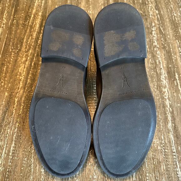 All Saints Harley Chelsea Slip On Suede Boots Men’s Gray Brown Size 11 (EU 44)